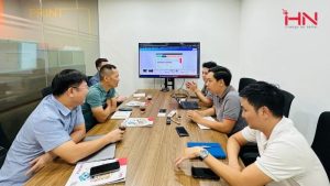 Hanwha và IHN trao đổi hợp tác tại văn phòng IHN