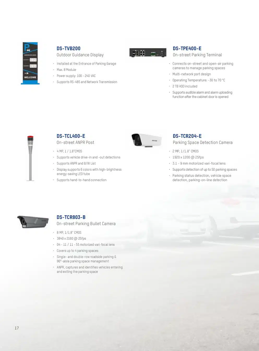 hikvision carpaking 17