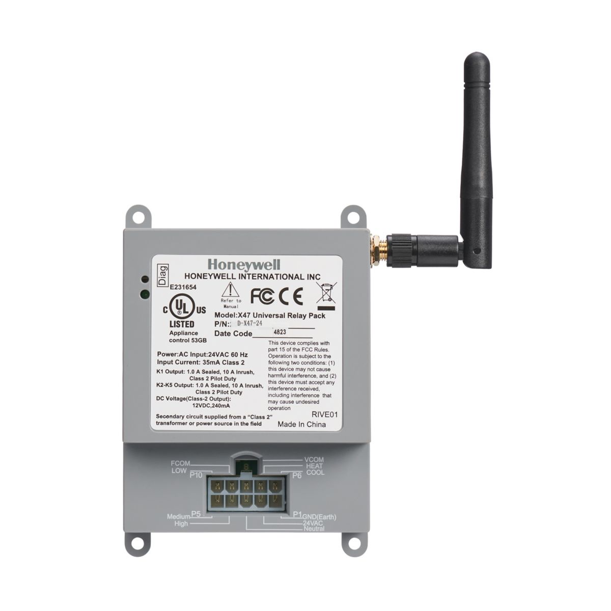INNCOM D-X47 – Bộ điều khiển HVAC phòng khách sạn (INNCOM Direct)