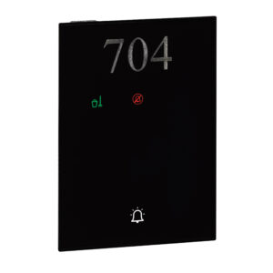 Legrand UX Touch – Bảng báo ngoài cửa DND/MUR, đầu đọc thẻ và cảm biến hiện diện